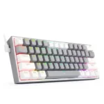 خرید کیبورد مکانیکال گیمینگ ردراگون K617 FIZZ Grey-White