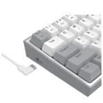 خرید کیبورد مکانیکال گیمینگ ردراگون K617 FIZZ RGB White_Grey