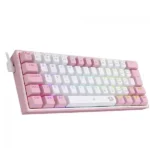 خرید کیبورد مکانیکال گیمینگ ردراگون K617 FIZZ White-Pink